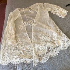 Lace Kimono